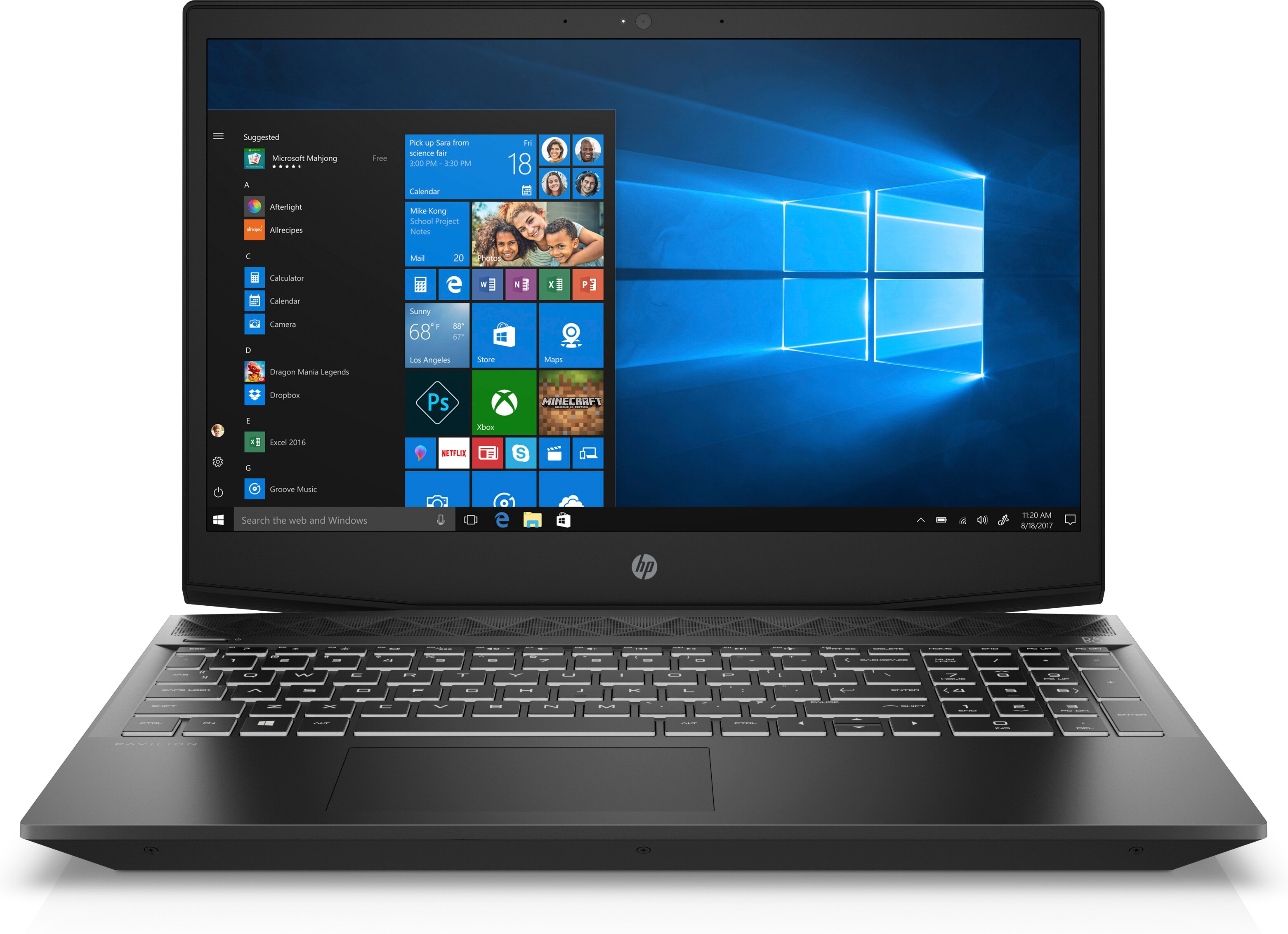 HP Pavilion Gaming 15-cx0030nd